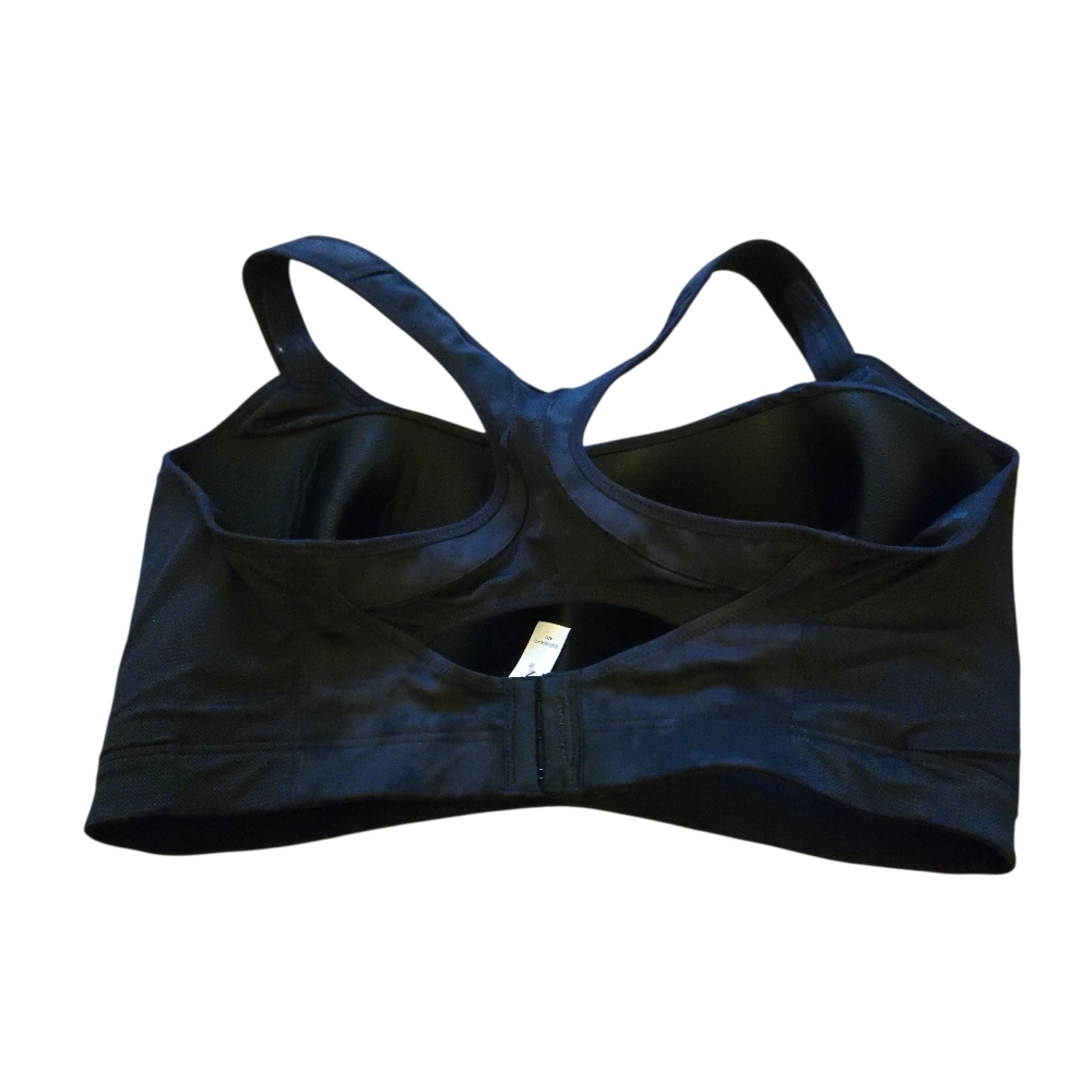 Syrokan Wireless Racerback Tie Dye Smoke Ink Sports Bra 40H - Picture 3 of 7